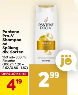 Billa Pantene Pro-V Shampoo Angebot