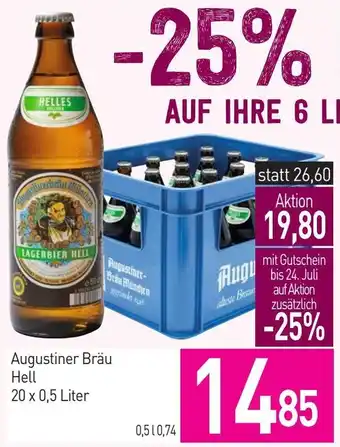 Sutterlüty Augustiner Bräu Hell Angebot