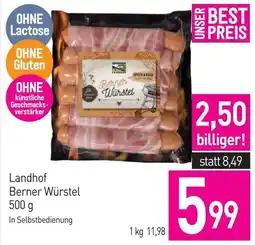 Sutterlüty Landhof Berner Würstel Angebot