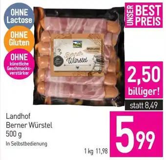 Sutterlüty Landhof Berner Würstel Angebot