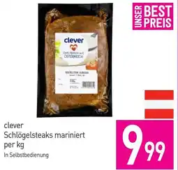 Sutterlüty Schlögelsteaks mariniert Angebot