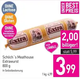 Sutterlüty Schöch's Meathouse Extrawurst Angebot