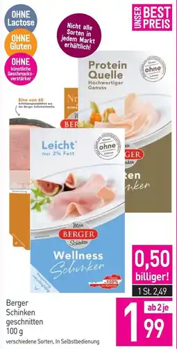 Sutterlüty Berger Schinken geschnitten Angebot