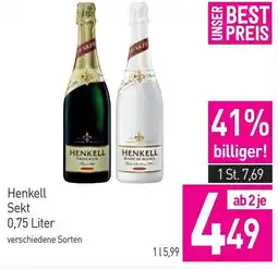 Sutterlüty Henkell Sekt Angebot