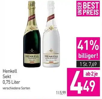 Sutterlüty Henkell Sekt Angebot