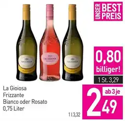 Sutterlüty La Gioiosa Frizzante Bianco oder Rosato Angebot