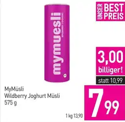 Sutterlüty MyMüsli Wildberry Joghurt Müsli Angebot