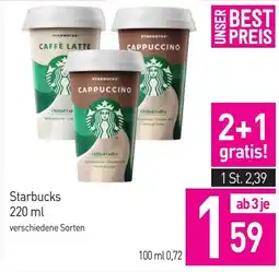 Sutterlüty Starbucks Angebot