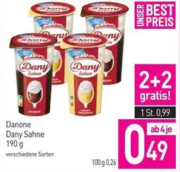 Sutterlüty Danone Dany Sahne Angebot