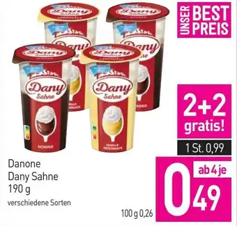 Sutterlüty Danone Dany Sahne Angebot
