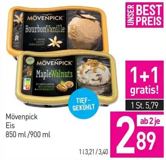 Sutterlüty Mövenpick Eis Angebot