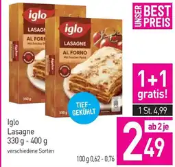 Sutterlüty Iglo Lasagne Angebot