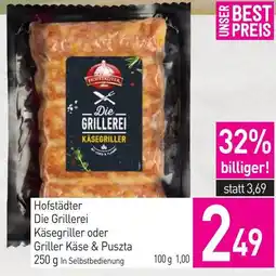 Sutterlüty Die Grillerei Käsegriller oder Griller Käse & Puszta Angebot