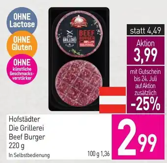 Sutterlüty Hofstädter Die Grillerei Beef Burger Angebot