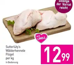 Sutterlüty Sutterlüty's Wälderhennele Flügel Angebot