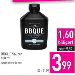 Sutterlüty BBQUE Saucen Angebot