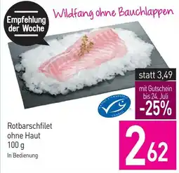 Sutterlüty Rotbarschfilet ohne Haut Angebot