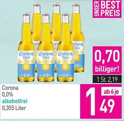 Sutterlüty Corona 0,0% alkoholfrei Angebot