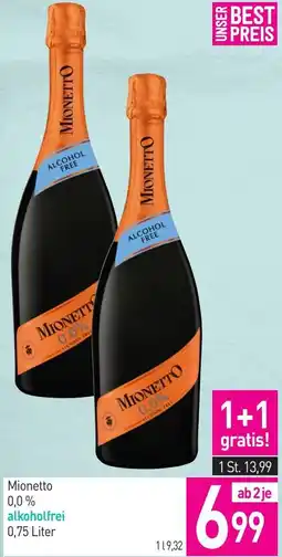 Sutterlüty Mionetto 0,0% alkoholfrei Angebot
