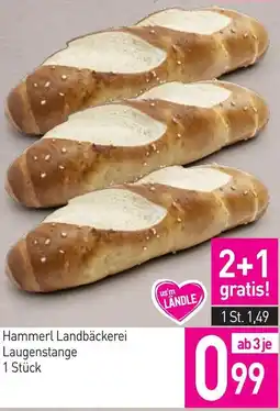 Sutterlüty Hammerl Landbäckerei Laugenstange Angebot