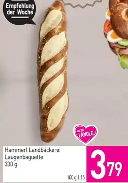 Sutterlüty Hammerl Landbäckerei Laugenbaguette Angebot