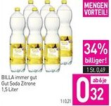 Sutterlüty BILLA immer gut Gut Soda Zitrone Angebot