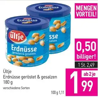 Sutterlüty Ültje Erdnüsse geröstet & gesalzen Angebot