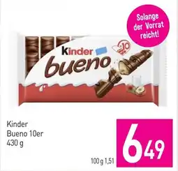 Sutterlüty Kinder Bueno 10er Angebot