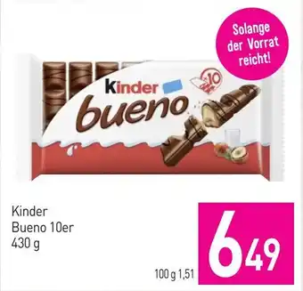 Sutterlüty Kinder Bueno 10er Angebot