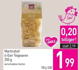 Sutterlüty Martinshof 6-Eier Teigwaren Angebot