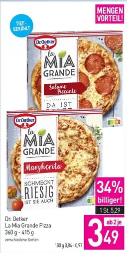 Sutterlüty Dr. Oetker La Mia Grande Pizza Angebot