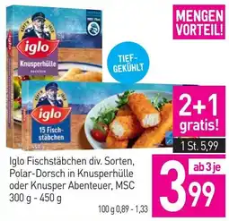 Sutterlüty Iglo Fischstäbchen Angebot