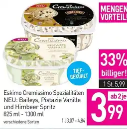 Sutterlüty Eskimo Cremissimo Spezialitäten Angebot