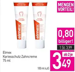 Sutterlüty Elmex Kariesschutz Zahncreme Angebot