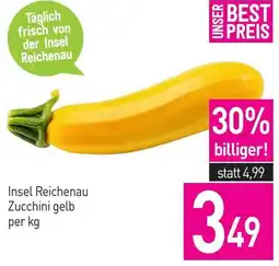 Sutterlüty Insel Reichenau Zucchini gelb Angebot