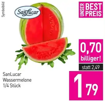 Sutterlüty SanLucar Wassermelone Angebot
