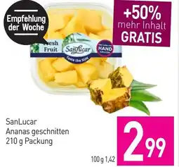 Sutterlüty SanLucar Ananas geschnitten Angebot