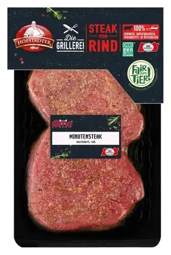 Billa Hofstädter Fair zum Tier! Minutensteak Angebot