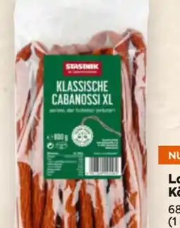 Billa Stastnik Klassische Cabanossi Angebot