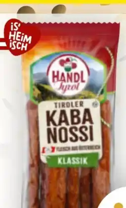 Billa Handl Tyrol Tiroler Kabanossi Angebot