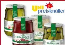 Unimarkt Efko Delikatess Gurken Angebot