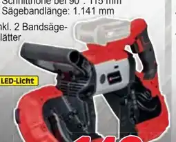 Zgonc Einhell Akku-Bandsäge TE-MB 18/127 Li Solo Angebot
