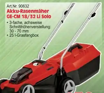 Zgonc Einhell Akku-Rasenmäher GE-CM 18-32 Li Solo Angebot