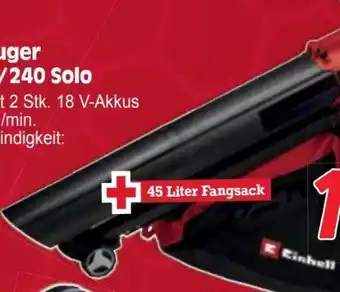 Zgonc Einhell Akku-Laubsauger Venturro 36/240 Solo Angebot