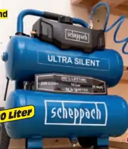 Zgonc Scheppach 2-Zylinder-Leise-Kompressor HC20Si-Twin Angebot