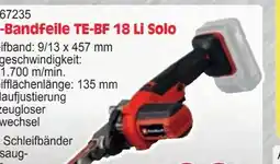 Zgonc Einhell Akku-Bandfeile TE-BF 18 Li-solo Angebot