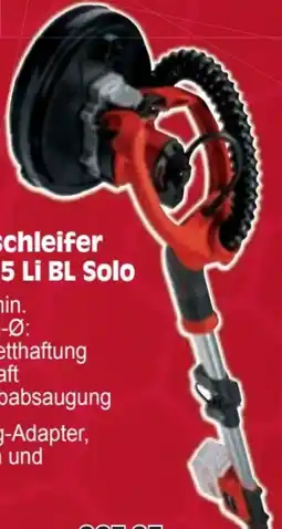 Zgonc Einhell Akku-Trockenbauschleifer TE-DW 18/225 Li BL Solo Angebot