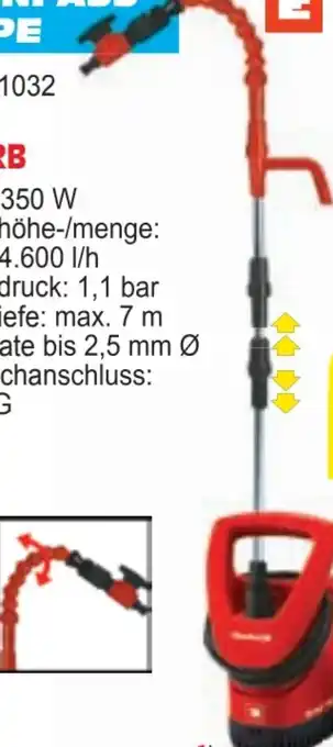 Zgonc Einhell Regenfasspumpe GE-SP 3546 RB Angebot