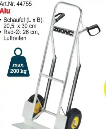 Zgonc Zgonc Alu-Sackrodel Angebot