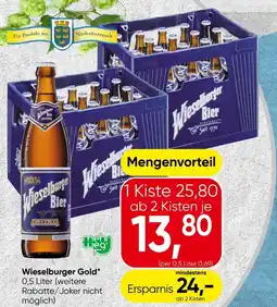 Spar Wieselburger Gold Angebot